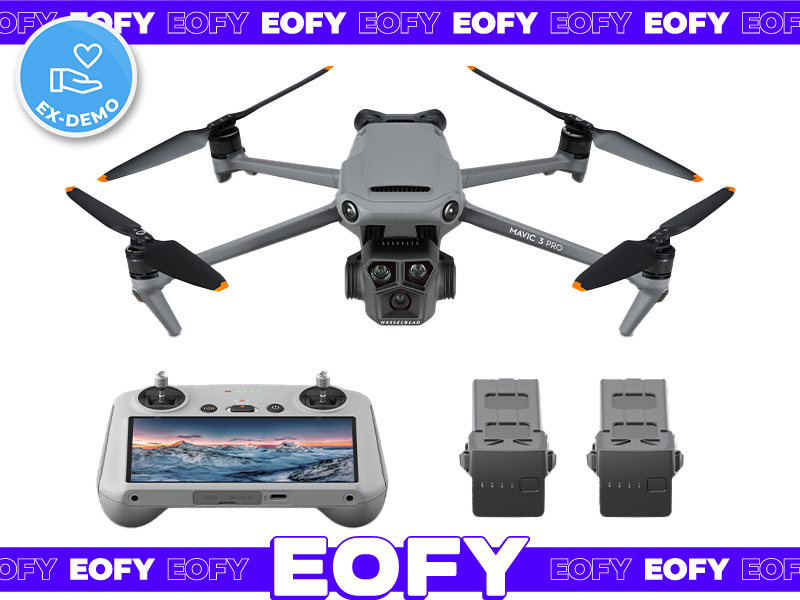 Ex-Demo DJI Mavic 3 Pro Combo w. DJI RC